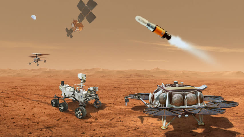 Фото - НАСА отправит на Марс еще два вертолета