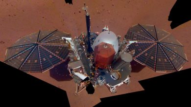 Фото - Аппарат InSight записал звук падения метеорита на Марс