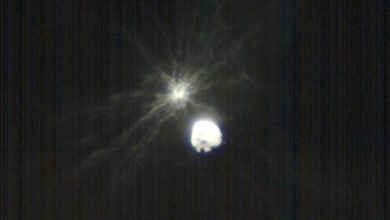Фото - Спутник сфотографировал обломки астероида Диморф после тарана зондом DART