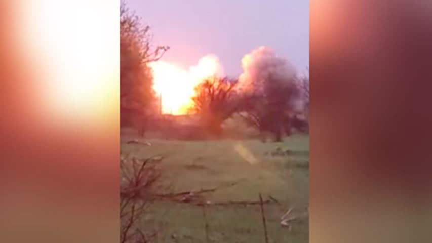 Фото - Опубликовано видео применения ТОС-1А «Солнцепек» на Украине