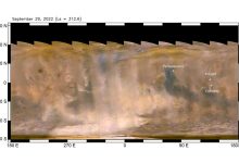 Фото - Сейсмограф марсианского зонда InSight остановил работу из-за пылевой бури