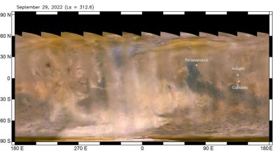Фото - Сейсмограф марсианского зонда InSight остановил работу из-за пылевой бури